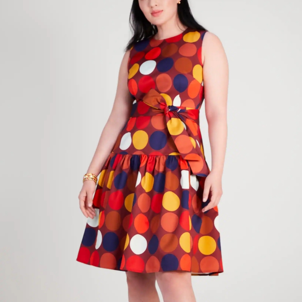 NWT KATE SPADE GO JULIA DOT DRESS - Picture 3 of 10